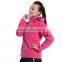 Customized Design High Quality Waterproof Woman Softshell Jackets