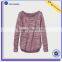 China Wholesale Customen T-shirt plain o-neck tops Women T-shirt