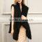 New Fashion Faux Fur Solid Color Sleeveless Vest Imitation Lambskin Lapel Artificial Fur Coat