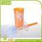China Supplier Exporters Good Price Toilet Brush And Roll Holder Set With Rose Printing
