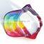 Tie Dyed Dye Visor Rainbow Mens Womens Golf Sun Accessory Hat Viser Tye Red Blue