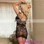 Beat selling transparent tube nylon girl fishnet stocking