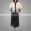 New Arrival Embroidery Black Muslim Clothing Maxi Dress Dubai Arab Islamic Abaya For Girls