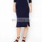 Knit Pencil Skirt Classic Suit For Woman