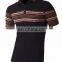 2017 Summer New Design Mens V-Neck 100% Cotton Comfortable Printing Custom Polo T Shirts