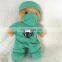 Wholesale Cheap Custom LOGO Stuffed Soft Toy Plush Uniform Teddy Bear