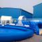 Cheap 2017 Inflatable Water Game, Blue & White Bear Yard Inflatable Water Slide Park With Water Pool & Water Obstacle Course