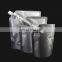 Customized cheaper price 500ml/1L blank Aluminum Foil stand up spout pouch,liquid Aluminum Foil packaging bag