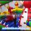 package mail inflatable rabbit castle jump bed combination air castle airplane inflatable slide