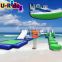 Commercial Outdoor Water Games 30 meters Giant Inflatable Floating Water Park Equipment Construction
