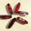 Oval China red loose crystal fancy jewelry stone for decorative