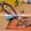 2016 Newest Style Simple Style High Quality Woven Rope Keychain
