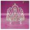 Hair accessories for bride princess rhinestone tiaras