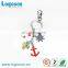 Beach Style Spinning Keychain And Animal Shaped Keychain
