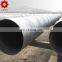 black 500mm diameter spiral steel pipe factory of china