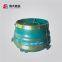 Precision Concave Cone Crusher Parts Wear Resistant Parts Metso GP300 concave