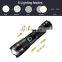 2000 lumens super bright led flashlights 3km Aluminium Alloy Waterproof Zoomable self defensive flashlight