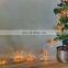 Battery Operated LED Metal Flower Shape String Light Decorative Fairy Light For Valentine Wedding Party Decoration