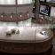 color curved glass decorative dome with curved glass price