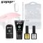 Yayoge new package soak off nail poly-gel set