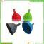 Custom silicone utensils collapsible silicone funnel large funnel barrel funnel