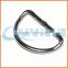China supplier d ring key holder