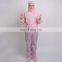 Custom ISO13485 CE Approve pink coverall disposables medical  suit medical protective clothing