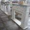 Factory wholesale white marble fireplace