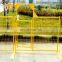 cheap pvc coated canada temporary fence with gate