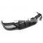 Carbon fiber rear diffuser for LEXUS GS F sport bumper only 12-15