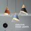 Nordic Decorative Metal Hanging Lamp Cage Shade Pendant Light
