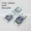 Factory price semitransparent  buckle cute shape and safe design for dog and cat collar