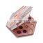 Shaving paper empty eye shadow box packaging custom palette for eyeshadow/loose powder