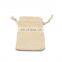 Factory Direct Supply Linen Ivory Packaging Bags For Jewelry