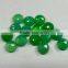 Green Chrysoprase 5x5 mm Round Faceted Cabochon