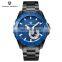 PAGANI PD-1636 Men Fashion Casual Quartz Movement Watch Business Simple Style Stainless Steel Band Watch Auto Date