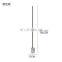 New Modern Unique Adjustable Full Acrylic Tube Lighting LED Standing Reading Floor Lamp