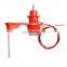 OEM Design Steel Material Universal Butterfly Valve Lockout With Nylon Cable