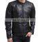 Wholesale Slim Fit Motorcycle Jacket Real Leather Jacket Custom Color and Design Motorbike Men Jacket