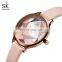 SHENGKE Creative Geometric Figure Dial Watch K0117L Woman Beautiful Watch Wrist Luxury Pink Sweet Maiden Handwatch