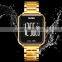 New Arrival Skmei 1852 Watch Manufacture Digital Wristwatch Wholesale Price Gold Luxury