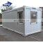 Mobile flat pack container  restaurant with kitchen strong build
