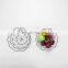 Manufacturers Countertop Organizer Container Gift Wholesale Bowl Dining Table Fruit Baskets Metal