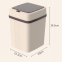 Cross border intelligent dustbin household automatic sensing dustbin kitchen toilet seam dustbin（Wechat:13510231336）