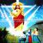 PPT/PET/PP 3D lenticular wall decorated picture of religion painting