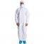 Disposable Non Woven Polypropylene Microporous SMS Workwear Coverall