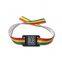 Music Festival Fabric Wristband Woven Nfc Bracelets Custom Rfid