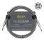 Factory Wholesale OTIS Professional Noise-canceling Cable, Braided Sheath Audio Instrument Connection Cable
