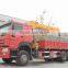 howo 6*4 18T crane truck gets up with the heavy and transport vehicle truck with loading crane