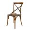 RCH-4006-2 Cross Back Chair Used Restaurant Wood Chairs                        
                                                Quality Choice